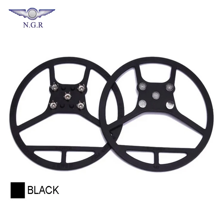 Outdoor professional safety cleats shoes anti-slip snow rubber ice gripper