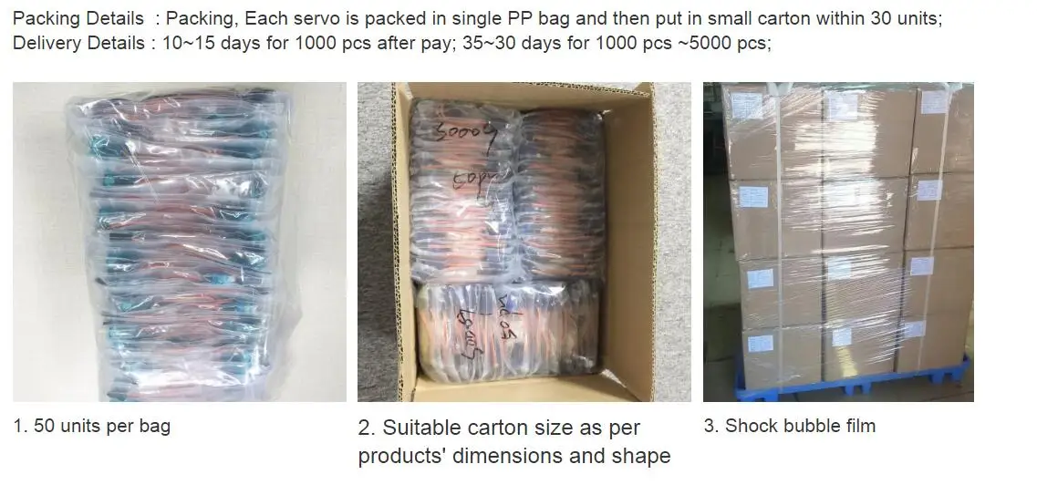 servo packing