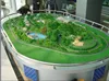 Modern central garden landscape miniature model/ architectural scale model maker