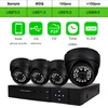 Factory 800TVL 4channel DVR Kits System Rohs security High resolution cctv wireless baby monitor ip camera