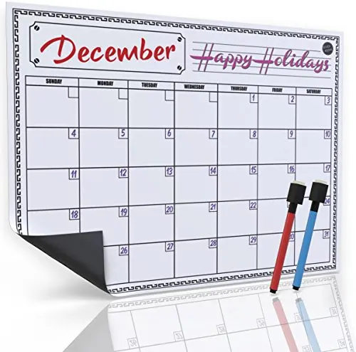 Whiteboard Sticker Fridge Magnet Calendar