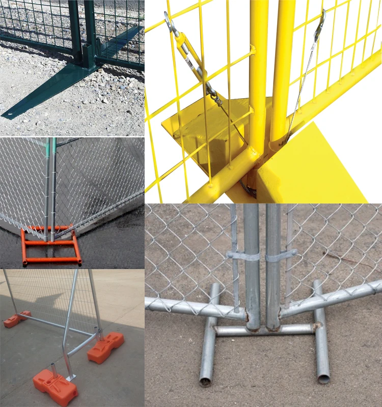 Iso9001 & Ce Certified Cheap Temporary Fence Post Base Buy Ce