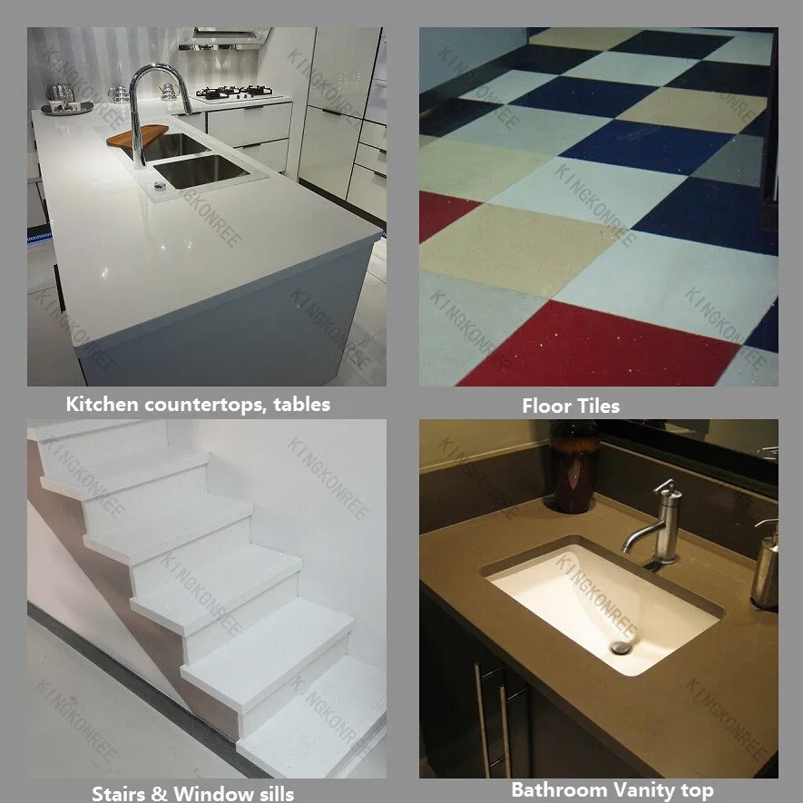 KKR quartz stone  application (1)