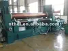 CNC steel sheet rolling synonyms ring circle coil machine of three roller 20*2000