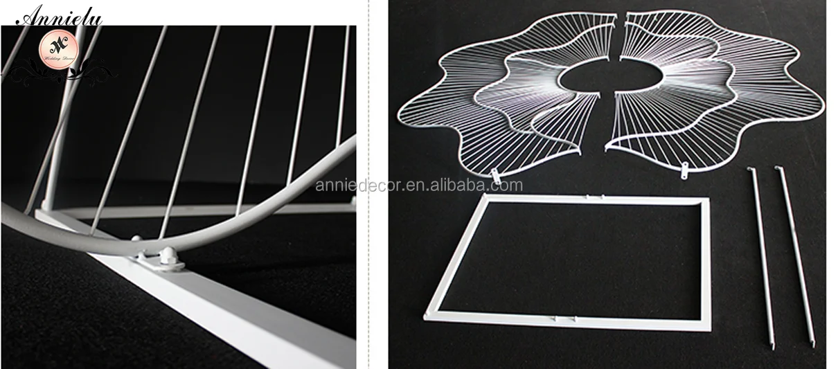 Wedding Party Decoration Backdrop, Newly-design LED Light Rose Shaped Iron Backdrop