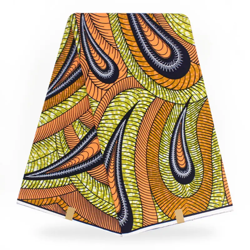 Nigerian Veritable African Wax Fabrics Textiles 100% Cotton Fabric ...