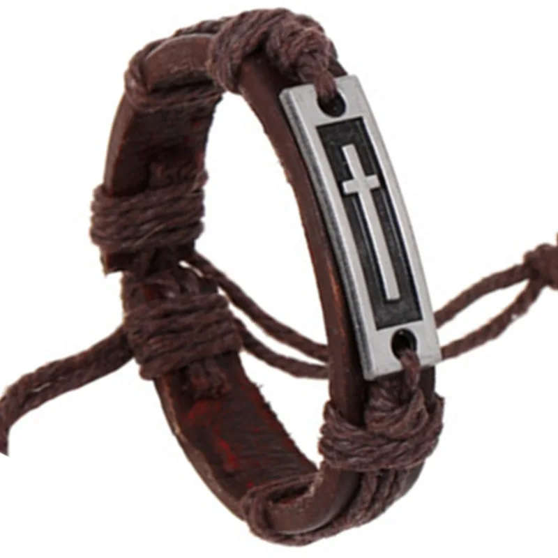 Sh S50064 3 Leather Bracelets New Hot 2017 Trendy Cross Sh S50064 3 Leather Bracelets New Hot 2017 Trendy Cross Elegant Brown Charm In Price On Alibaba