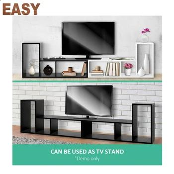 Display L Shape Cube Shelf Diy Sidetable Cabinet Storage Corner Display L Shape Cube Shelf Diy