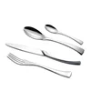 Cathylin commercial solid sterling silver plated flatware set with thick handle stainless steel dinner set