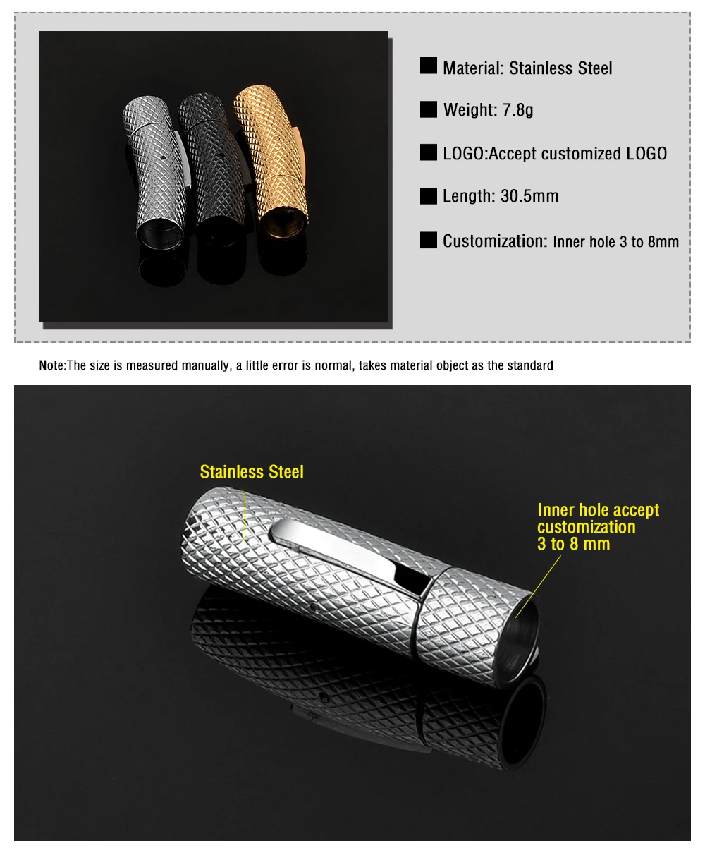 High Quality Stainless Steel Clasp Bracelet Connrctors Unique Jewelry Clasps