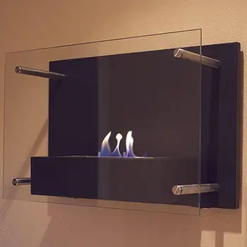 Real Flame Bio Ethanol Wall Mounted Fireplace For Warm Buy Wall