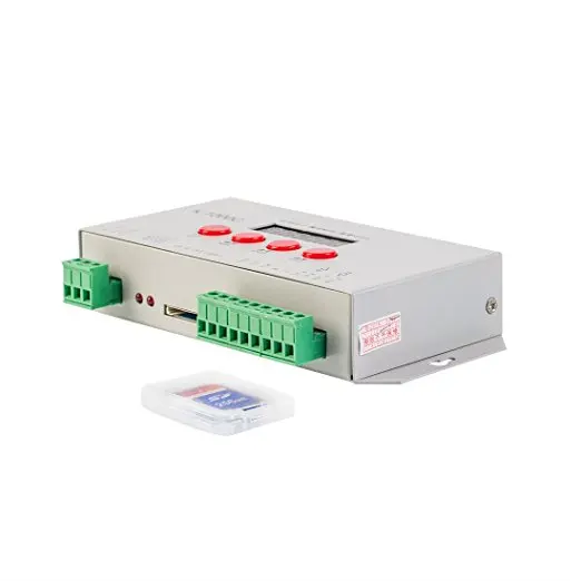 Hot sale K-1000C(T-1000S updated) RGB controller for WS2812B WS2813 WS2811 WS2801 Led strip 2048 Pixels with factory price