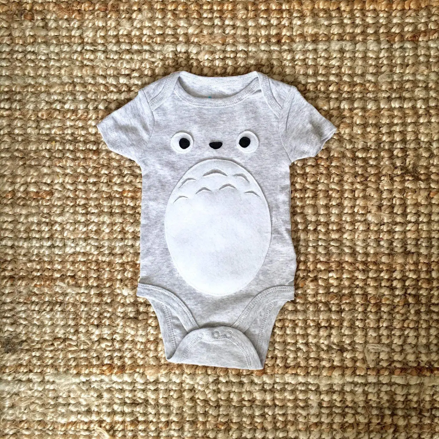 totoro onesie baby