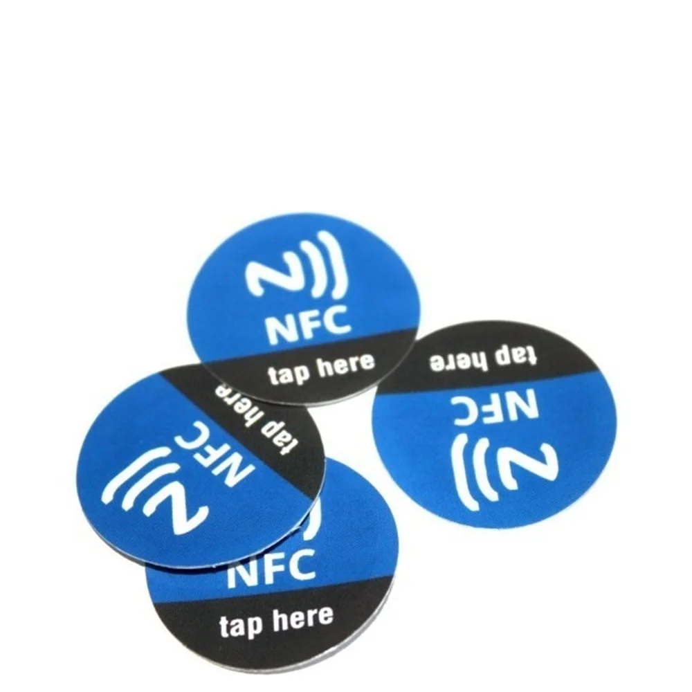 Tap here. NFC стикер. NFC чип. Наклейка с NFC меткой. NFC тег.