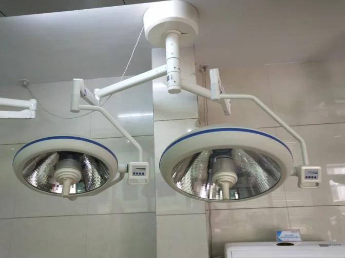 OL-70/50 automatic shift lamp ceiling hospital halogen surgical operating ot light