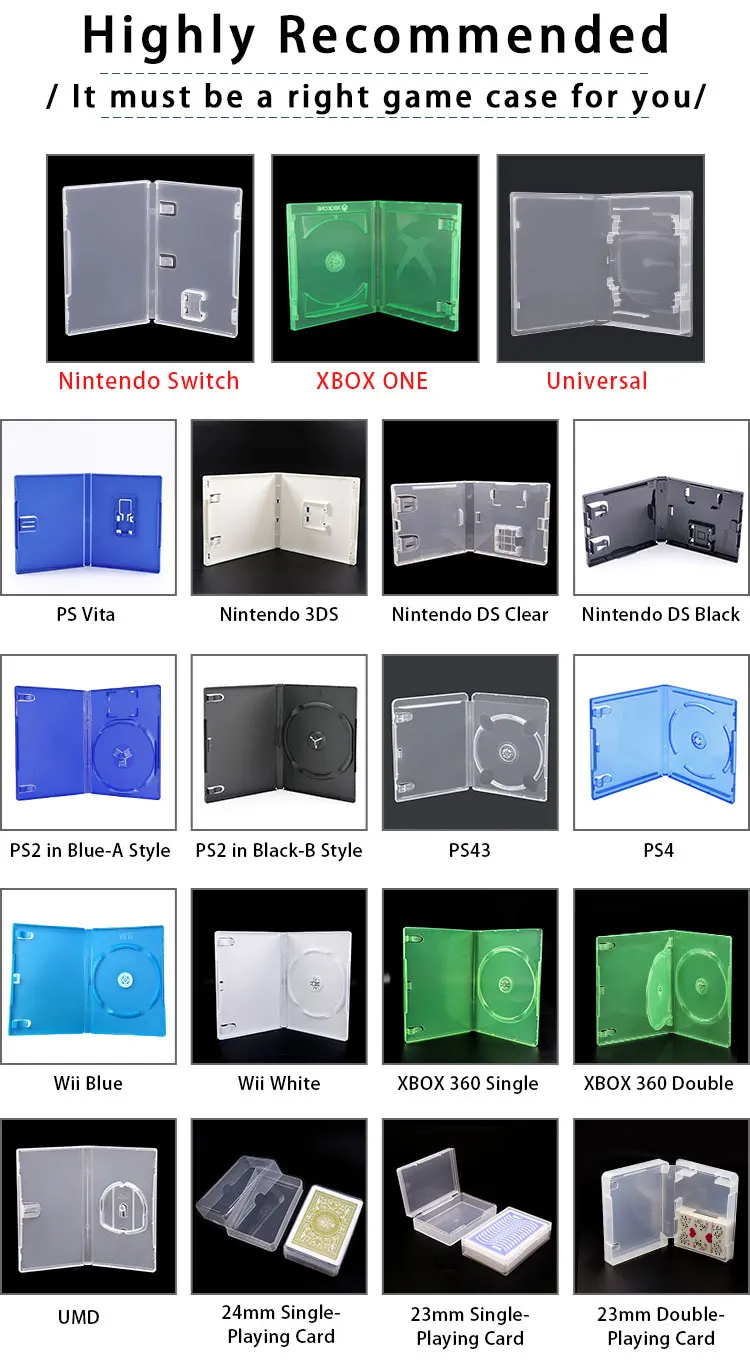 Plastic Ps2 Replace Game Case Box Other Game Accessories Playstation 2