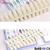 Manicure 120tips False Nail Art Polish palette of exercise 5pcs/bag Sample colour Plate