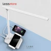 Senter led 2019 modern foldable led desk lamp led lamp with wireless charger