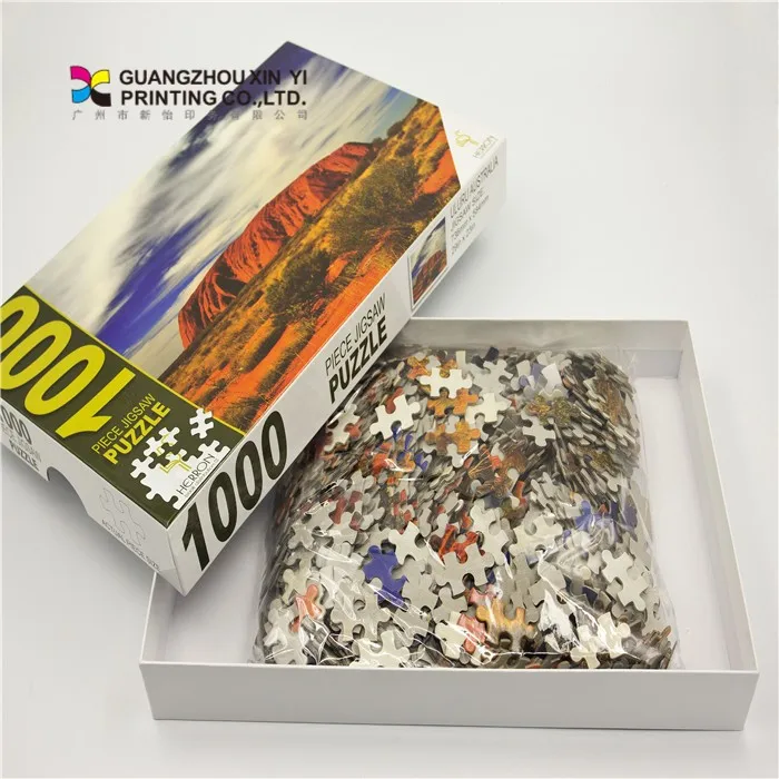 Custom Printed Toys 3d Puzzle Jigsaw Game For Adult And ...