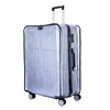 Clear PVC Travel Luggage Protector Cover Fit Most 20" to 30" Suitcase Zipper Carry On Covers Dustfree Waterproof Luggage Cover