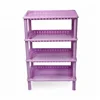 Plastic Bathroom Kitchen Home Plate Organizers Holder Storage Shelf Rack