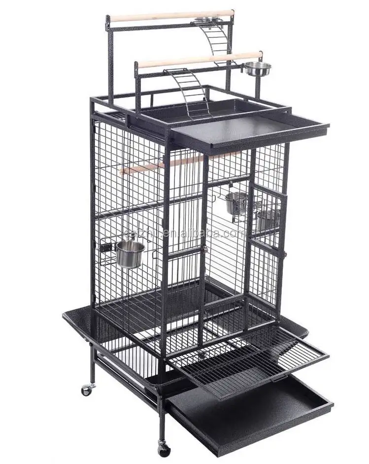 Haut Jouer Support Perroquet Oiseau Finch Cage Perruche Calopsitte échelle Fer Maison Pour Animaux De Compagnie Buy Cage De Perroquetcage De