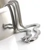 stainless steel necklace extender chain snake chain with lobster clasp for man