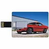 Bulk wholesale 2.0 4GB 8GB 16GB double side printing business USB Credit Card full colour Custom Flip Card USB shape pendrive