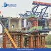 Light weight strong and stable easy assembly steel bridge hanging cantilever form traveler mould
