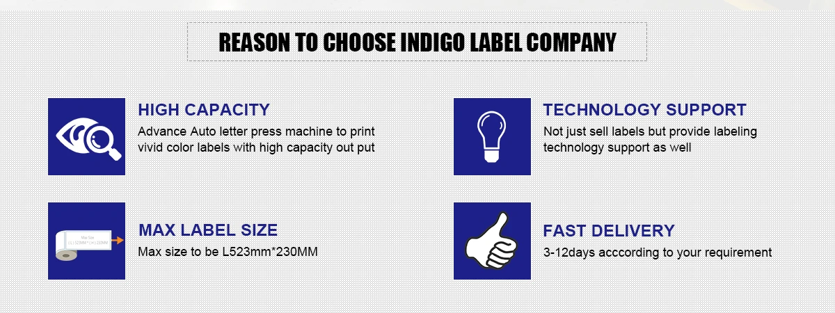 Foshan Indigo Label Printing Co Ltd Labels Stickers