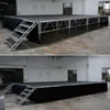 Best Selling Aluminum Portable Dj Wooden Stage with Skirts