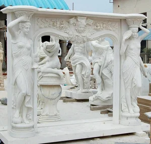 Hand Carved Stone Fireplace Mantel Wholesale Fireplace Mantel