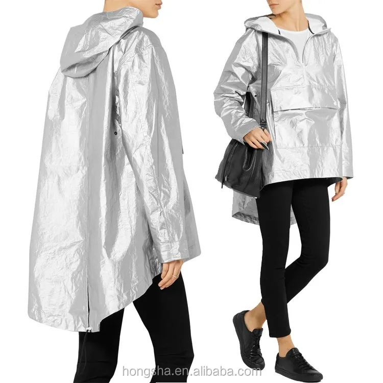 metallic waterproof jacket