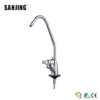 Luxury Kitchen Gooseneck Single Handle Water Filter Faucet / Tap for Domestic RO System