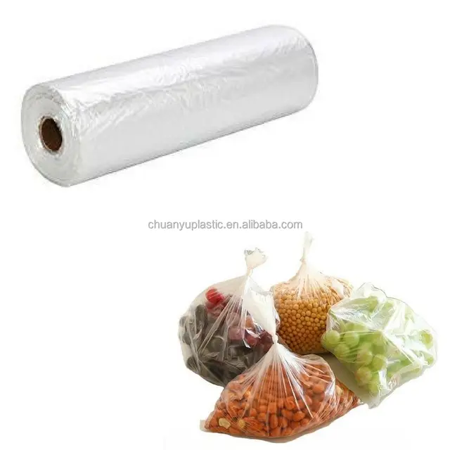 China Designer Plastic Produce Bags Products Find Plastic Produce Bag On Roll Clear 12x20 350 Bags Kitchen Food Fruits Vegetables