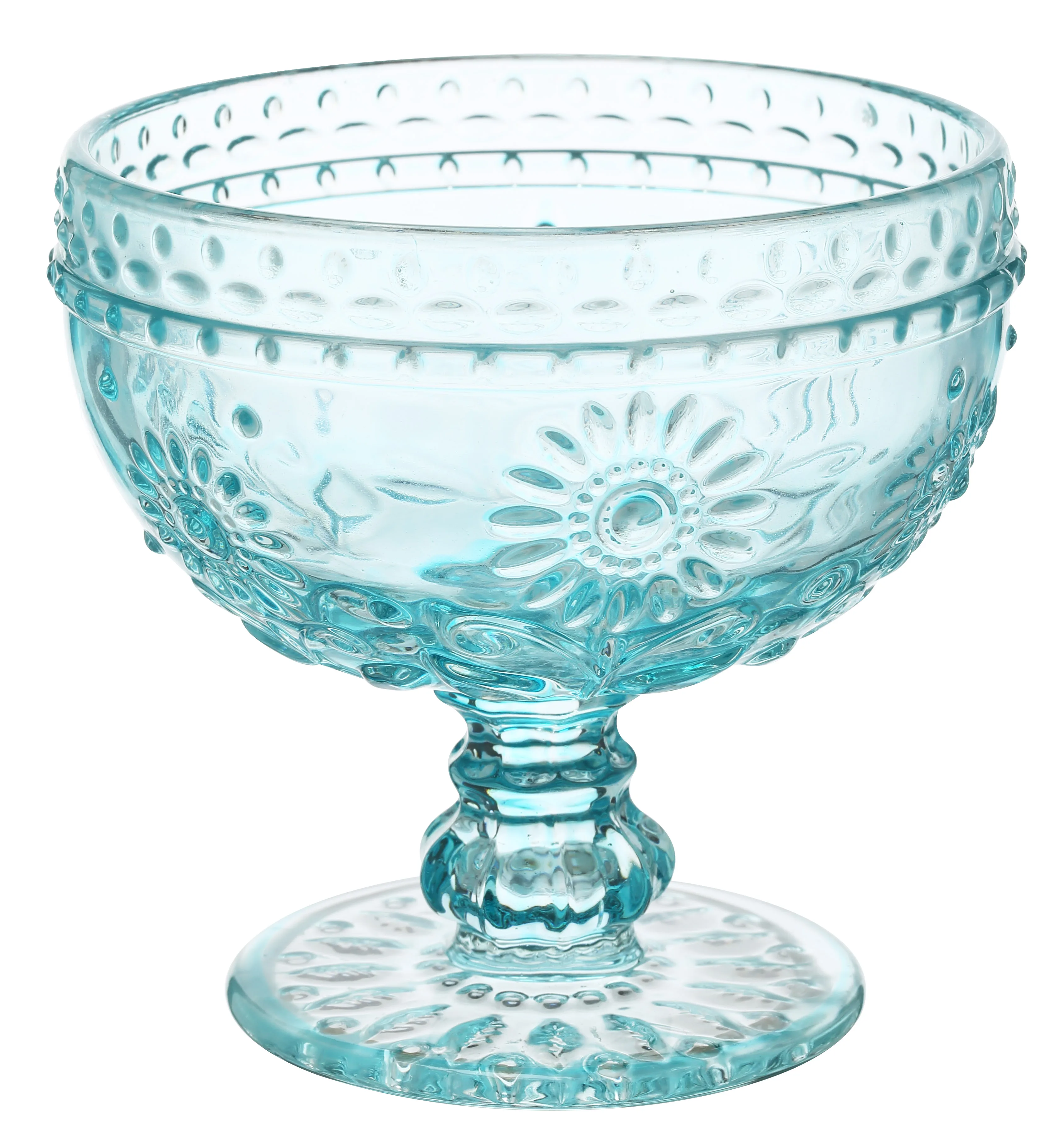 Vintage glass dessert cups