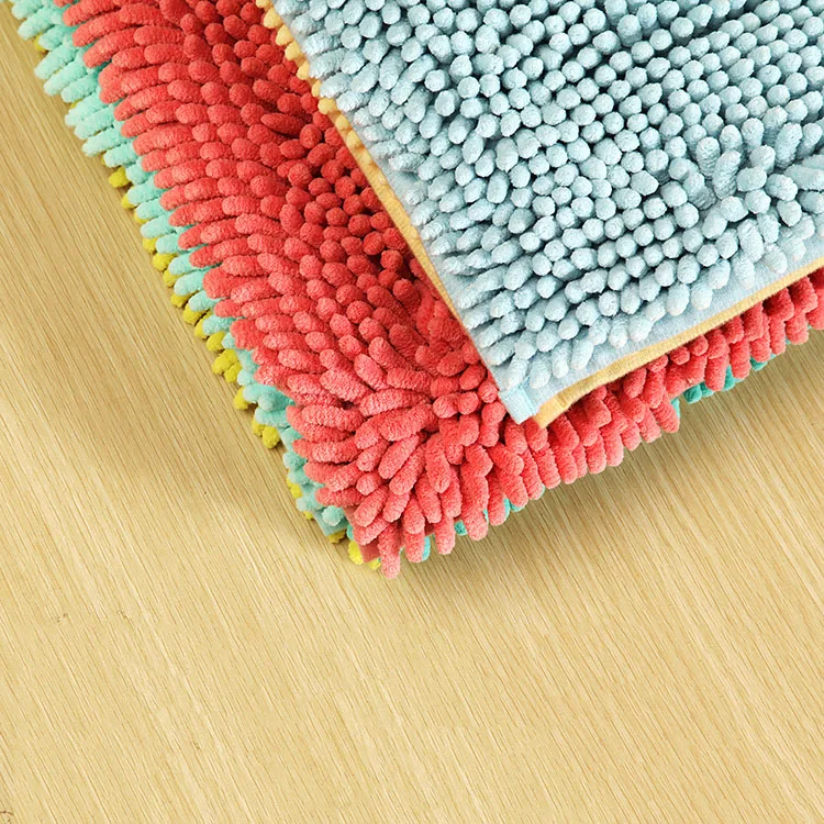 Microfiber Chenille matting custom floor mat in roll