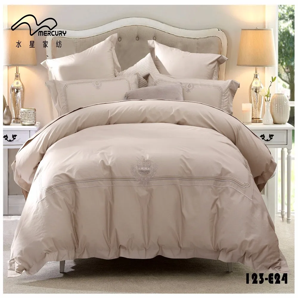 Hot Sale 6 Pcs 00 Supima Cotton Bedding Sets Luxury Duvet