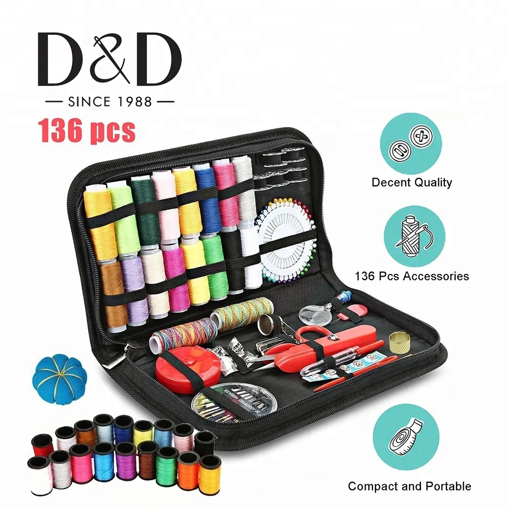 Mini Pu Leather Sewing Kit For Kids Children Sewing Kits For Sale