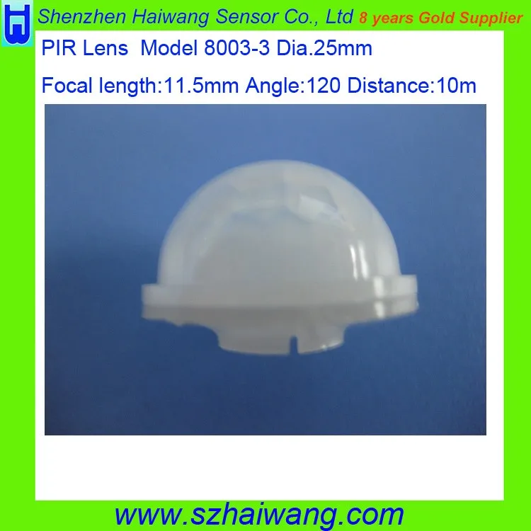 25mm Black Round Optical Pir Lens For Detective Sensor Buy Black