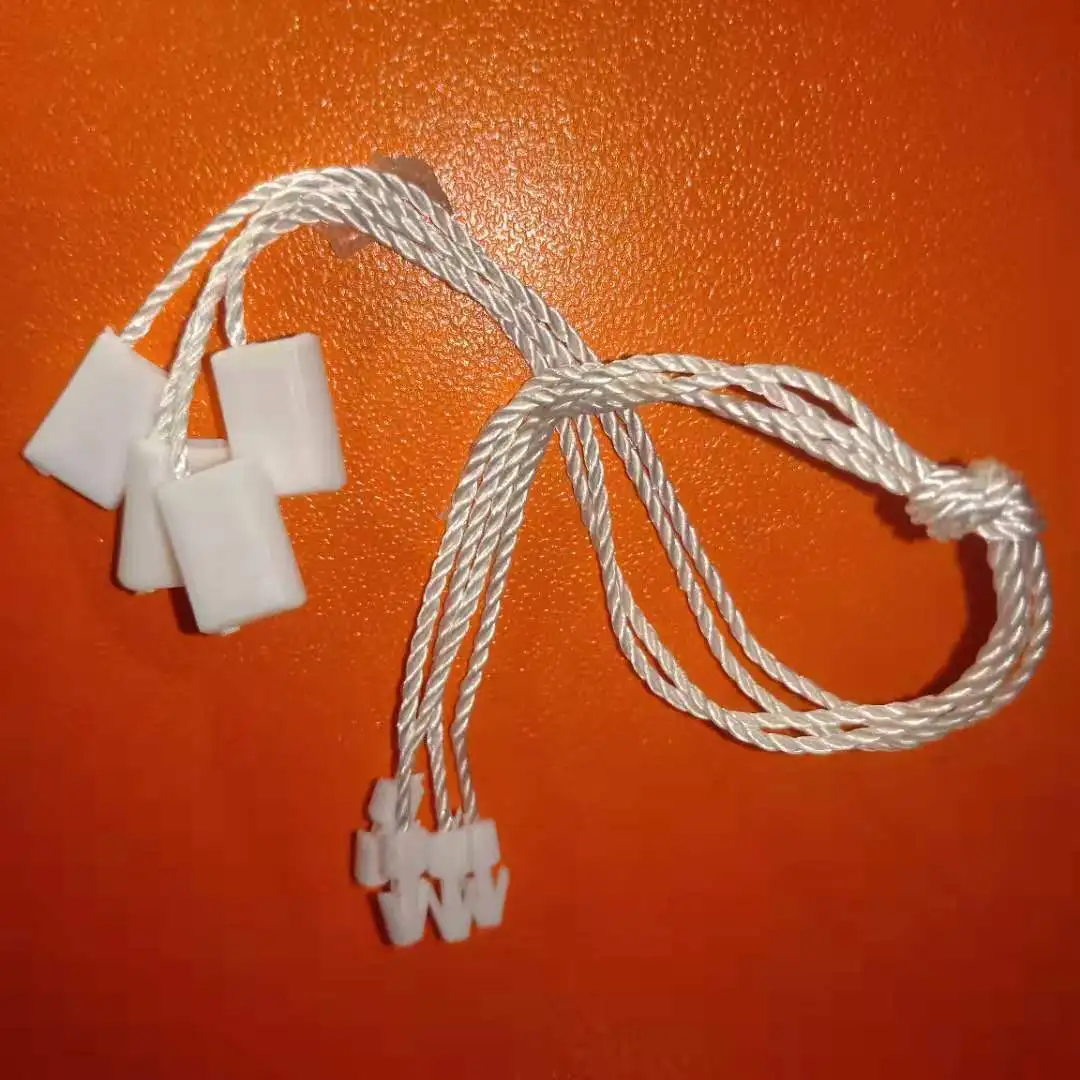 Wholesale White Hang Tag String Snap Lock Fastener For Tags - Buy Hang ...