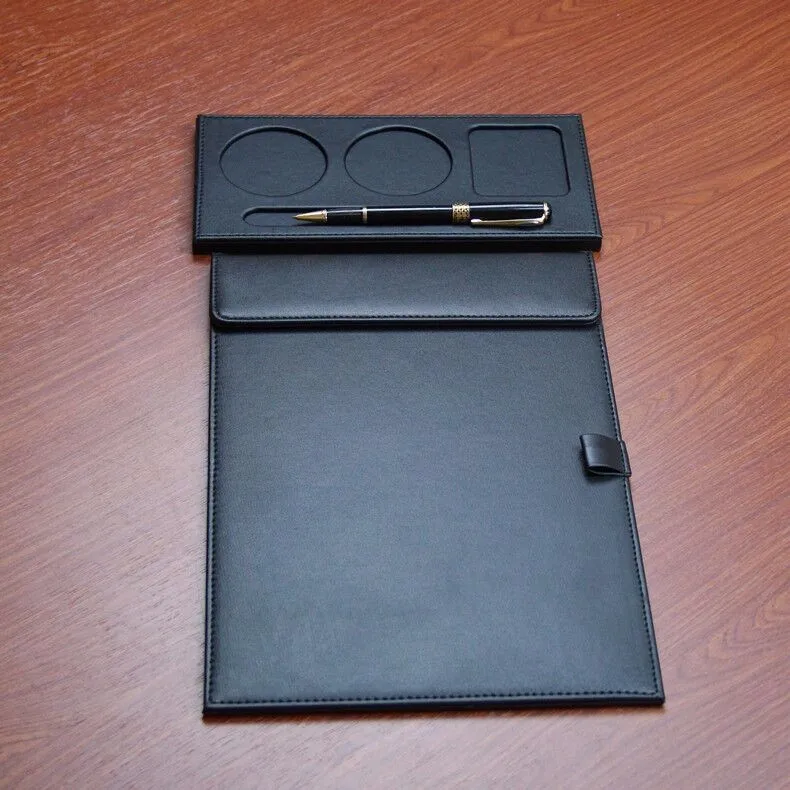 Best Meeting Accessory Leather Writing Pad With Pen Holder Buy