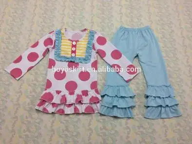 alibaba bulk wholesale china clothing ruffle remake outfit related reamke frock chevron stripe floral clothes