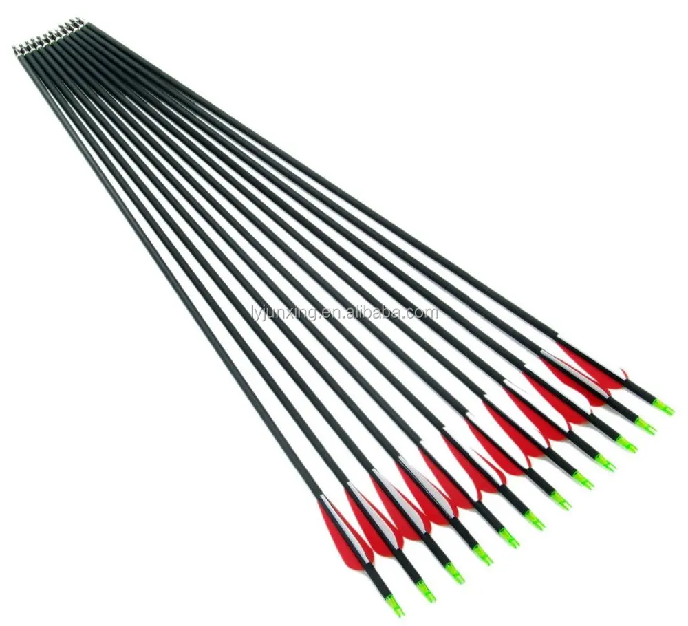 jx030c 碳轴 30 狩猎箭,复合弓箭