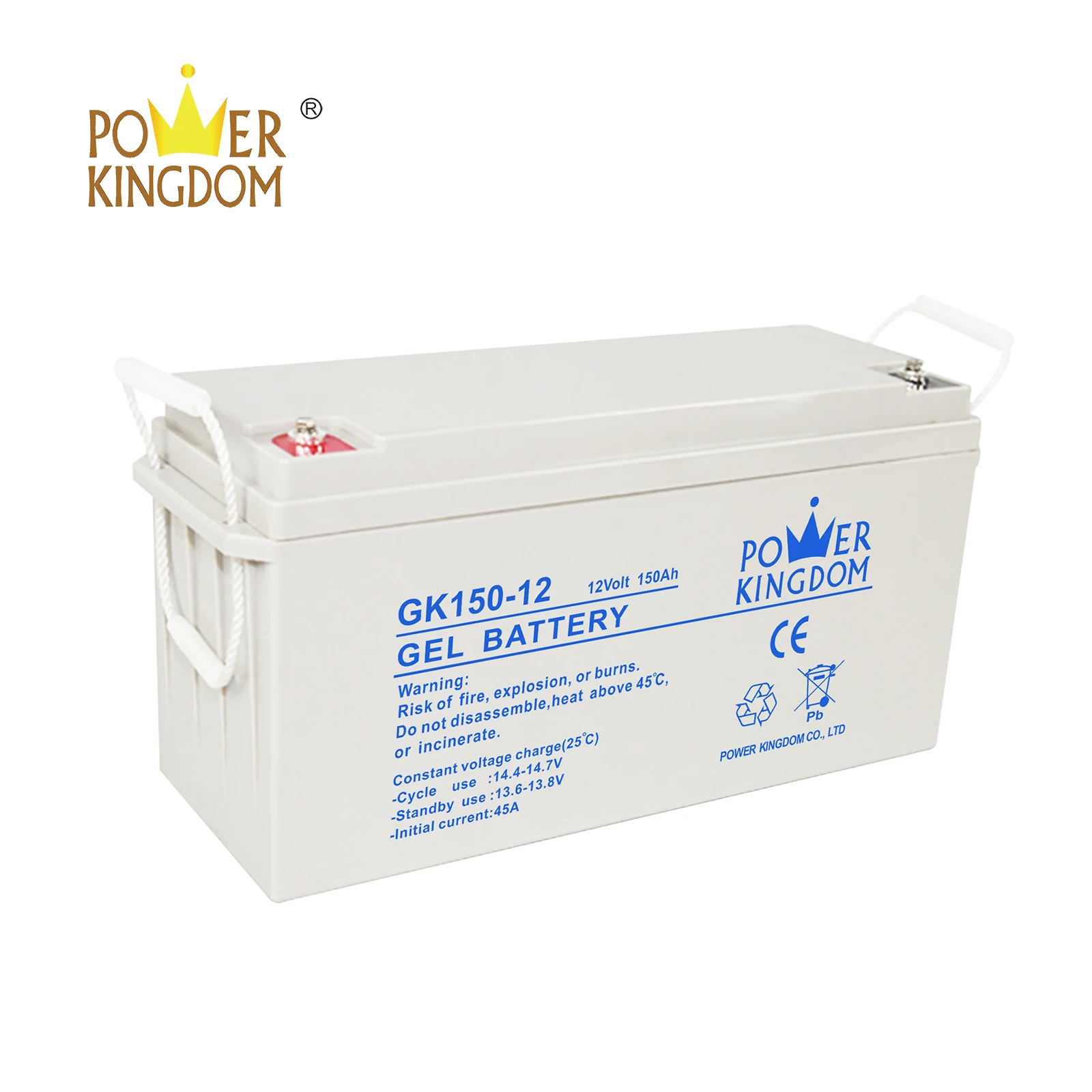 Power Kingdom High-quality lead acid battery low voltage with good price wind power system