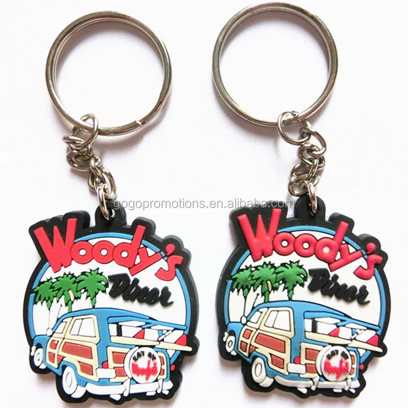3d Pvc Key Chain Customed Key Ring Cartoon Characters Buy High