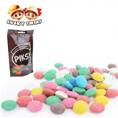 Wholesale chocolate biscuit ball bulk candy in colorful