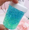 New Design Crystal Slime With Fishbowl Beads DIY Stress Relief Magic Futty Crazy Slime For Kids Best Toys