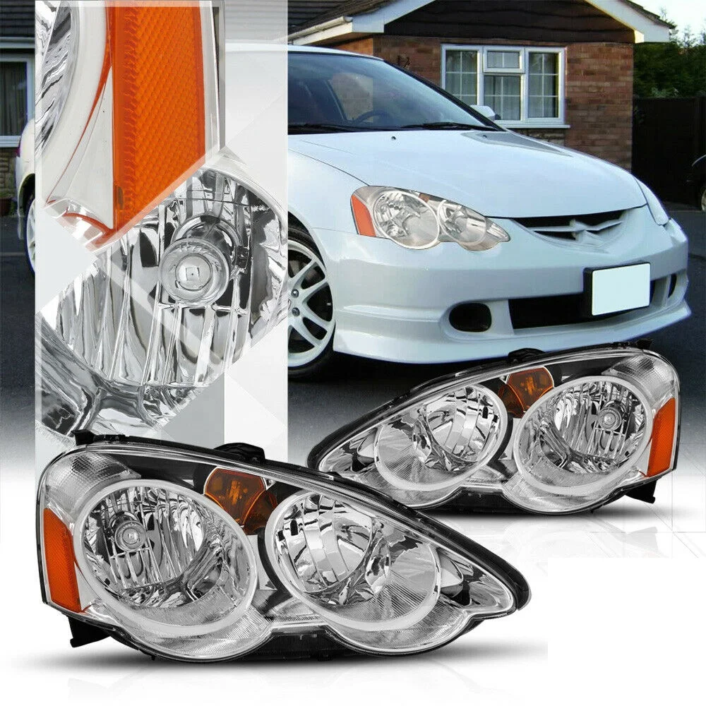 Apply To Replacement Headlight Headlamp For Acura Rsx 2002 2003 204