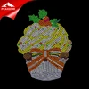 Fashion Enjoy Bling Rhinestone Ice Cream Candy Pattern Transfer